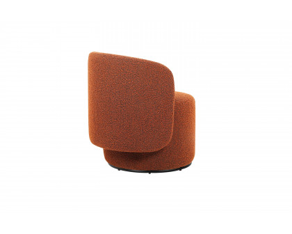 Mobital Biarritz Swivel Lounge Chair - Rust, Fabric