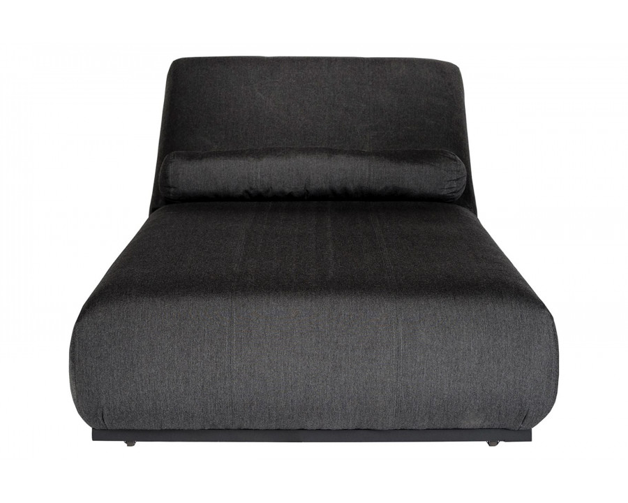 Mobital Bondi Lounger  - Charcoal Gray, Fabric