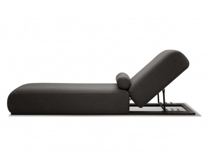 Mobital Bondi Lounger  - Charcoal Gray, Fabric