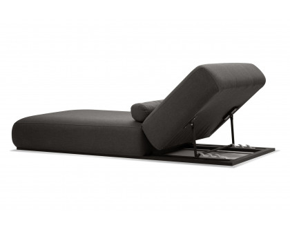 Mobital Bondi Lounger  - Charcoal Gray, Fabric