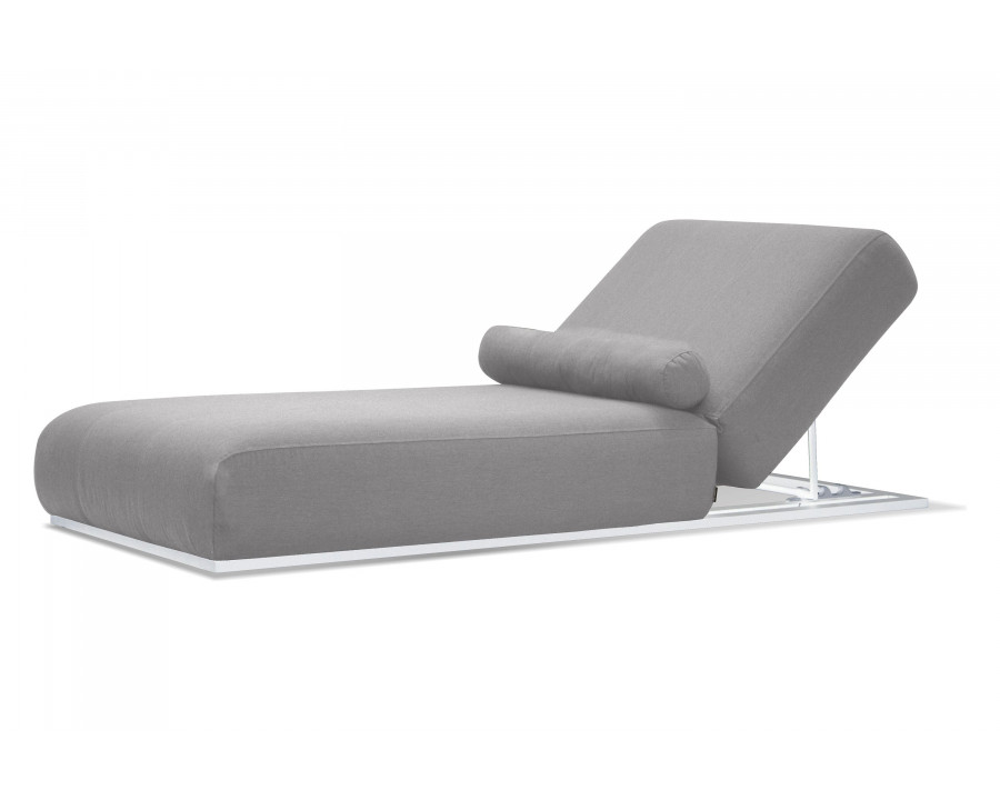 Mobital Bondi Lounger  - Heather Gray, Fabric