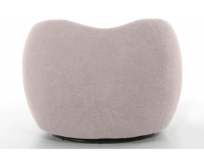 Mobital Dune Swivel Lounge Chair - Dusty Rose, Fabric