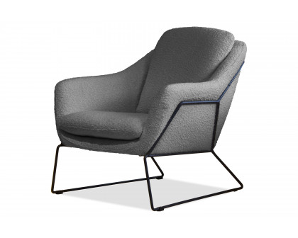 Mobital - Jasper Flared Arms Solid Armchair