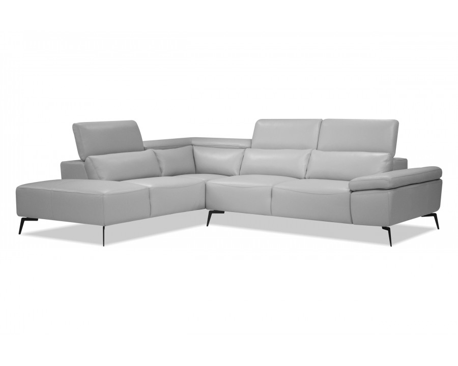 Mobital Camello Modular L-Shaped Corner Sectional - Left Facing, Silver