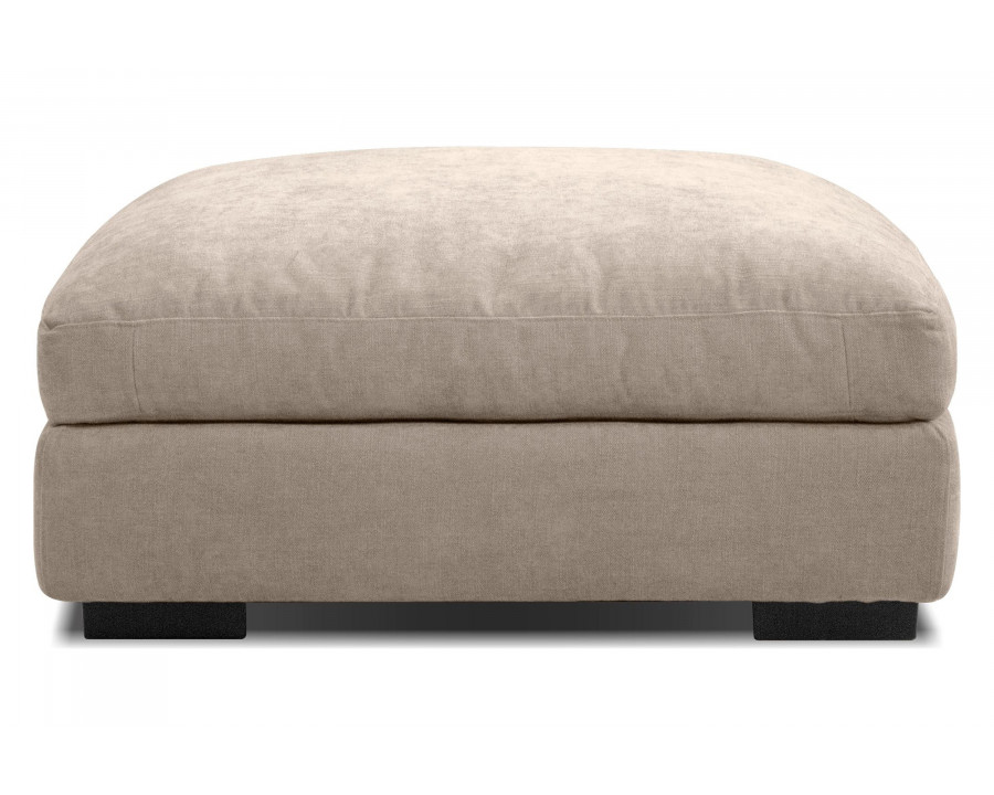 Mobital - Onza Ottoman of Sectional in Oyster, Fabric