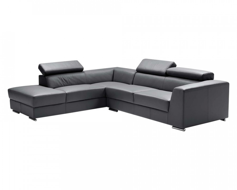 Mobital Icon Modular L-Shaped Corner Sectional - Left Facing, Gray