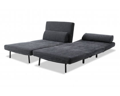 Mobital Iso Double Chair-Bed - Dusk Chenille, Fabric