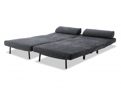 Mobital Iso Double Chair-Bed - Dusk Chenille, Fabric