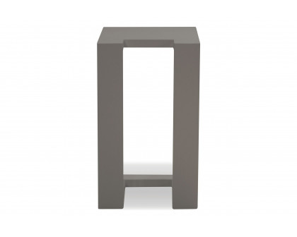 Mobital Ambleside End Table - Gray, Aluminum