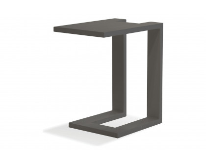 Mobital Ambleside End Table - Gray, Aluminum