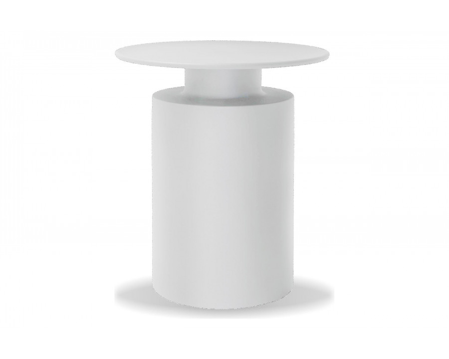 Mobital Rook End Table - Matte White