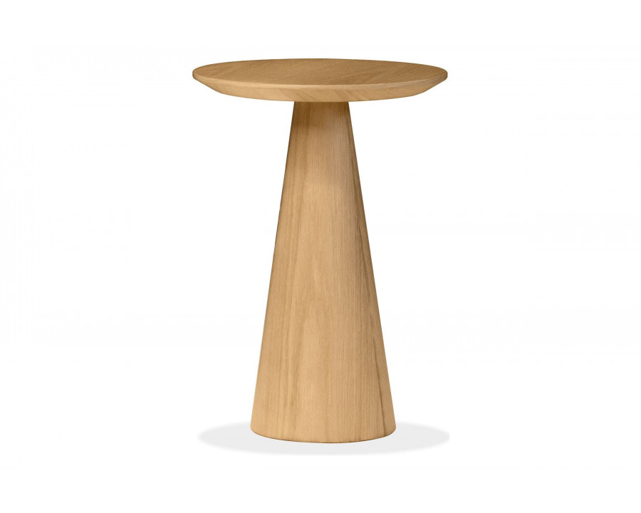 Mobital Tower Medium End Table - White Oak