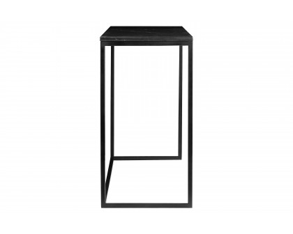 Mobital - Onix Sofa Table in Black Marquina Marble