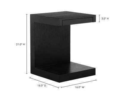 Moe's Zio Side Table - Black