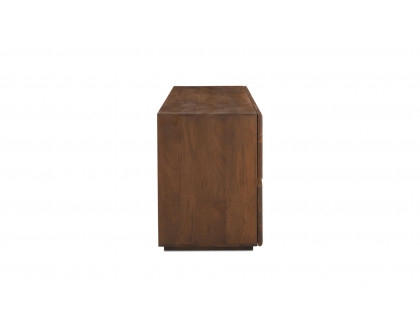 Moe's - Watson Contemporary 4 Drawers Dresser in Brown