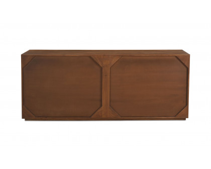 Moe's - Watson Contemporary 4 Drawers Dresser in Brown