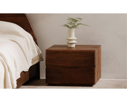 Moe's - Watson Contemporary Nightstand in Brown