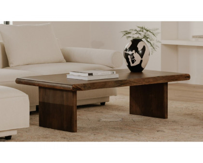 Moe's - Lila Modern Coffee Table in Brown