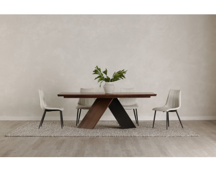 Moe's - Axio Dining Table in Brown