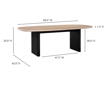 Moe's - Sakurai Dining Table in Brown