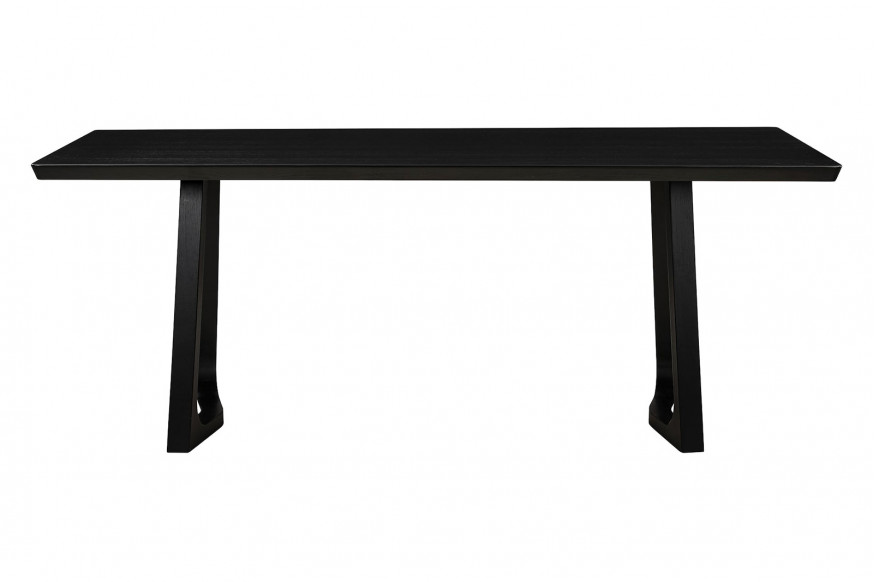 Moe's™ Silas Rectangular Dining Table - Black Ash