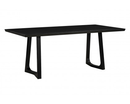 Moe's™ Silas Rectangular Dining Table - Black Ash