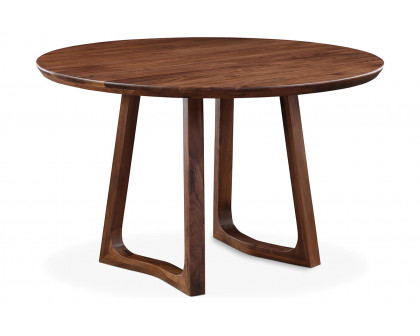 Moe's Silas Round Dining Table - Walnut