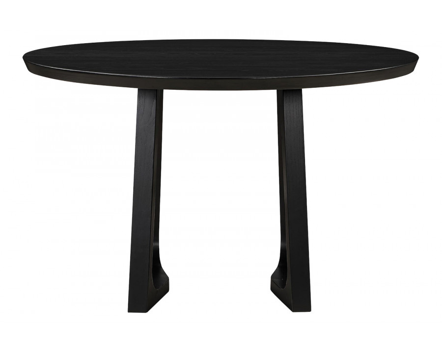 Moe's Silas Round Dining Table - Black Ash