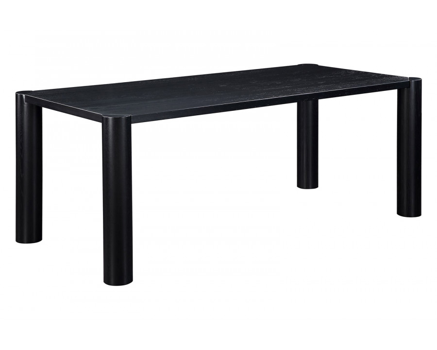 Moe's Post Dining Table - Black, Small