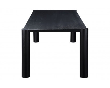 Moe's Post Dining Table - Black, Large