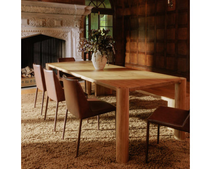 Moe's Post Dining Table - Natural, Large