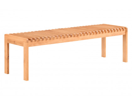 Moe's Rohe Bench - Natural