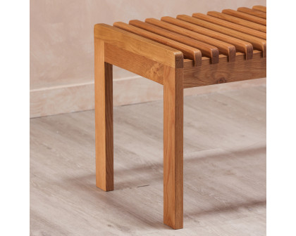 Moe's Rohe Bench - Natural