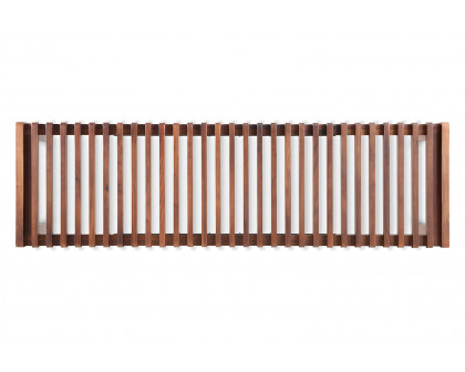 Moe's Rohe Bench - Brown