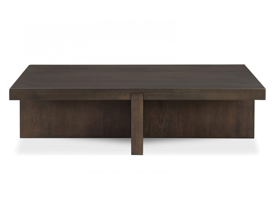 Moe's Folke Rectangular Coffee Table - Dark Brown