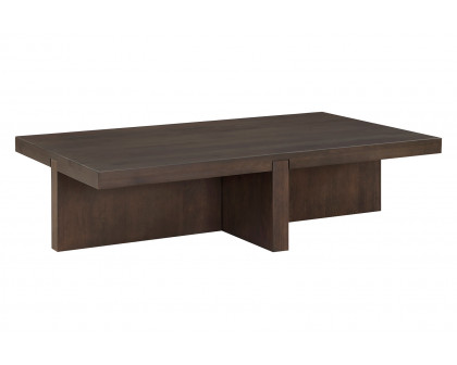 Moe's Folke Rectangular Coffee Table - Dark Brown