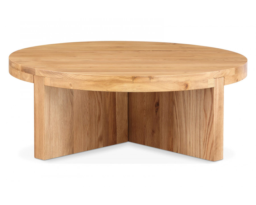 Moe's Folke Round Coffee Table - Natural