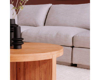 Moe's Folke Round Coffee Table - Natural