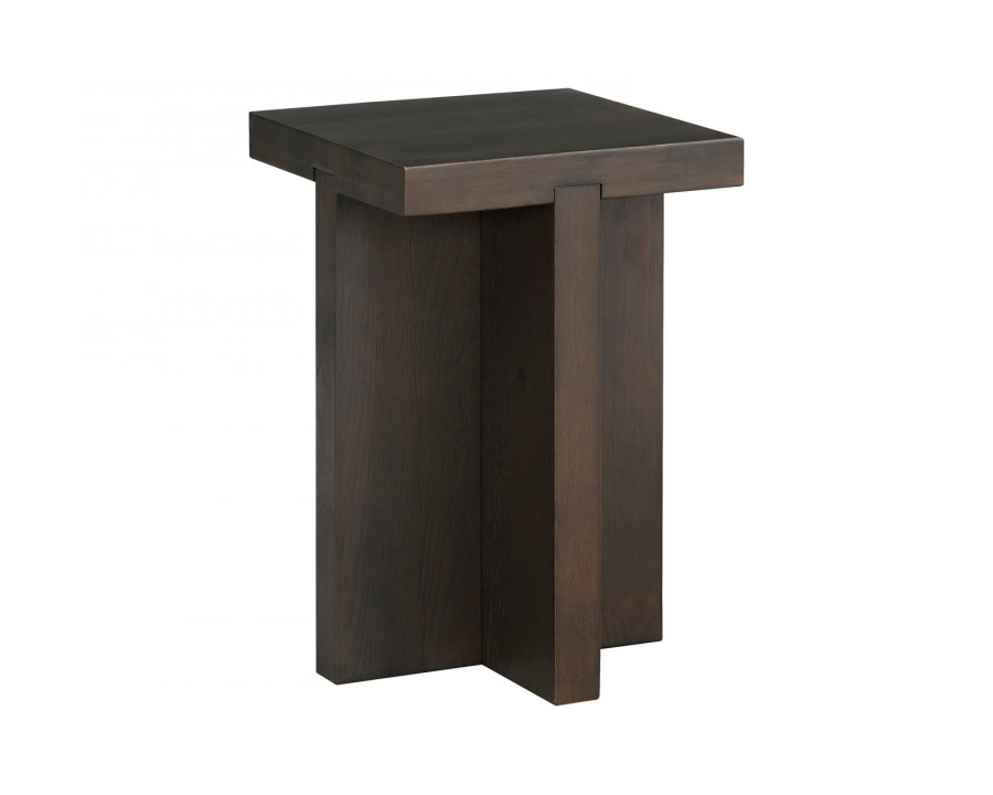 Moe's Folke Side Table - Dark Brown