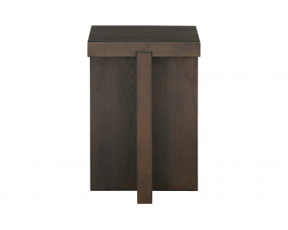 Moe's Folke Side Table - Dark Brown