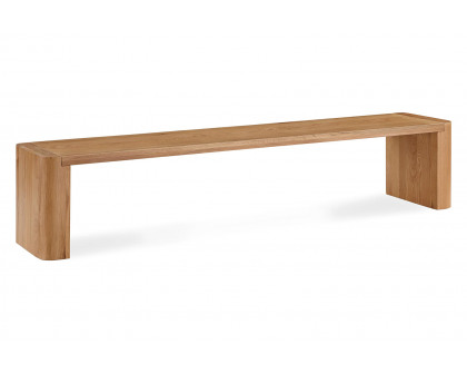 Moe's Post Dining Bench - Natural, Large