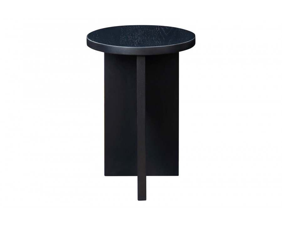 Moe's Grace Accent Table - Black Oak