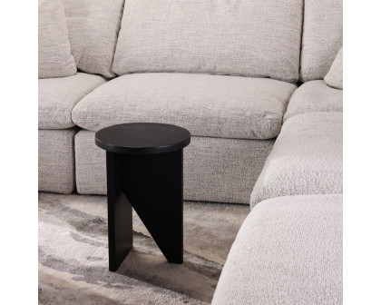 Moe's Grace Accent Table - Black Oak