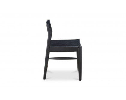 Moe's Owing Mid-Century Modern Dining Chair Set of 2 - Black