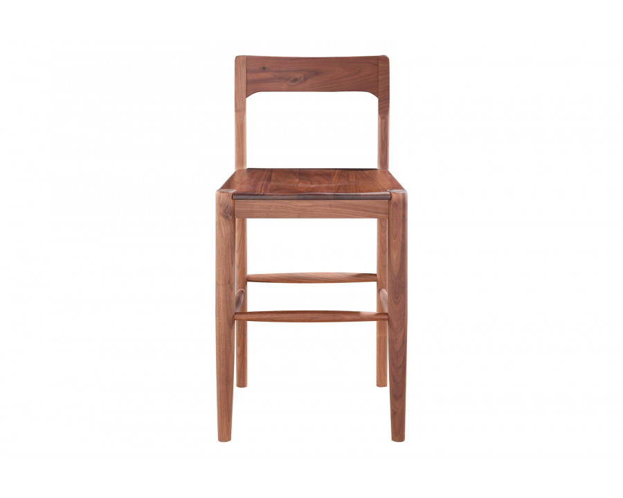 Moe's Owing Counter Stool - Walnut