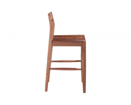 Moe's Owing Counter Stool - Walnut