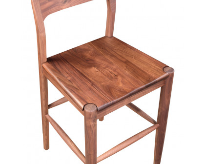 Moe's Owing Counter Stool - Walnut