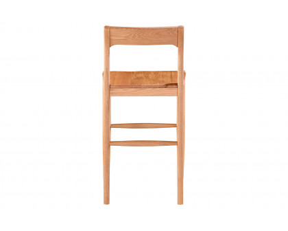 Moe's Owing Counter Stool - Natural Oak