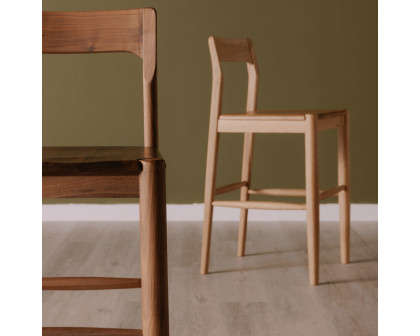 Moe's Owing Counter Stool - Natural Oak