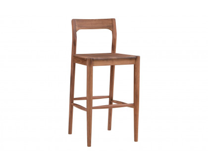 Moe's Owing Barstool - Walnut